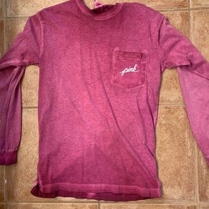 Pink long sleeve shirt
